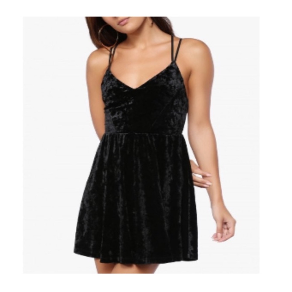 Black Velvet Dress